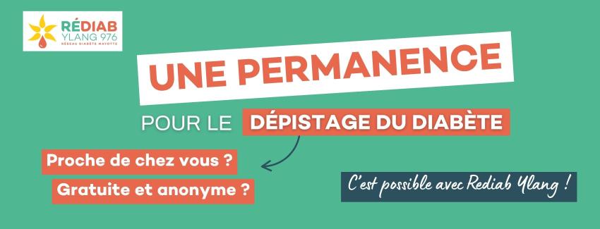🩺 Se faire dépister du diabète, c’est facile, gratuit et tout près de chez vous !