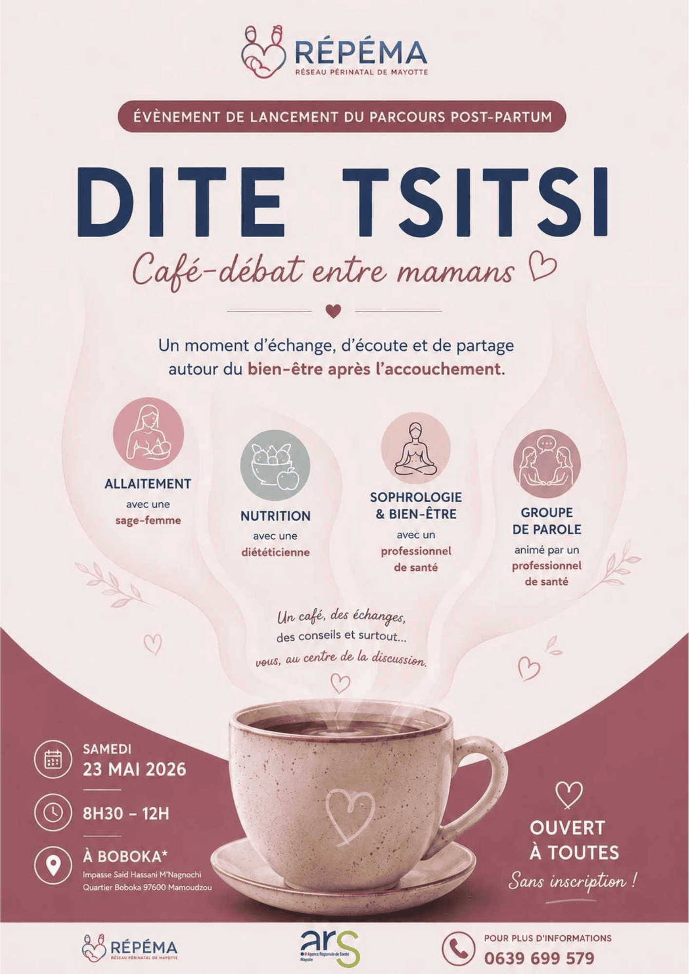 Affiche évènement DITE TSITSI